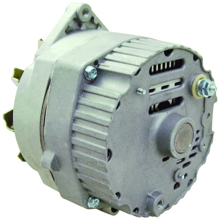 Wai Global Alternator, ALTDR 10SI, 63 Amp12 Volt, CW, 1Groove Pulley, 0300 Plug Clock, 3Wire System 7127-3N